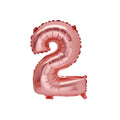 Ballon Chiffre 2 Rose Gold – 36cm
