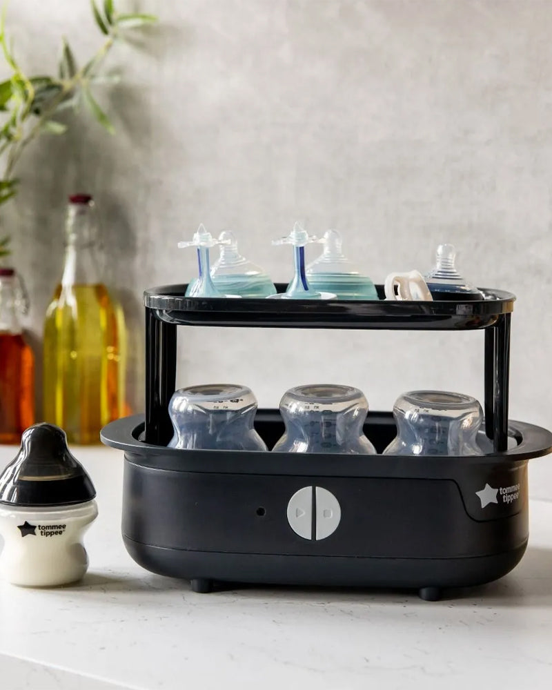 Tommee Tippee Stérilisateur Électrique à Vapeur Super Steam - Noir