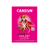 Canson Bloc XSmart Fan Art 20 Feuilles A4 – 250 g/m²