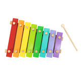 Viga Toys Xylophone Coloré en Bois 18M+