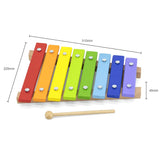 Viga Toys Xylophone Coloré en Bois 18M+