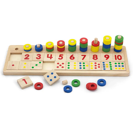 Viga Toys Puzzle d'Apprentissage Comptage 3A+