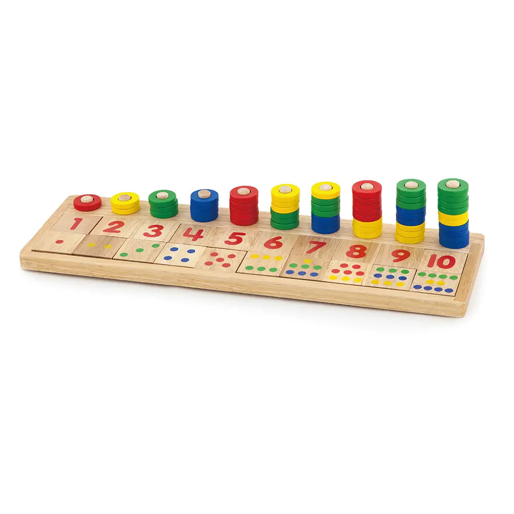 Viga Toys Puzzle d'Apprentissage Comptage 3A+