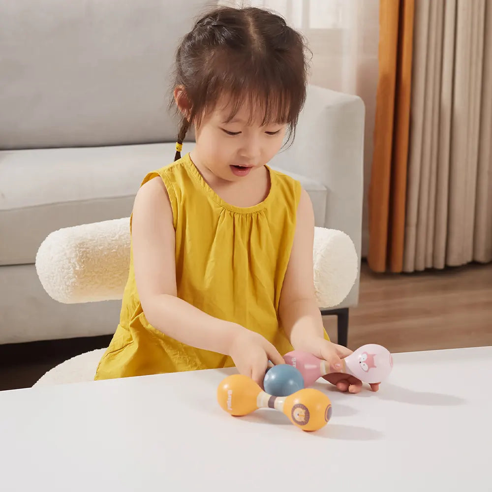 Viga Toys PolarB Maracas en Bois Lion 0M+