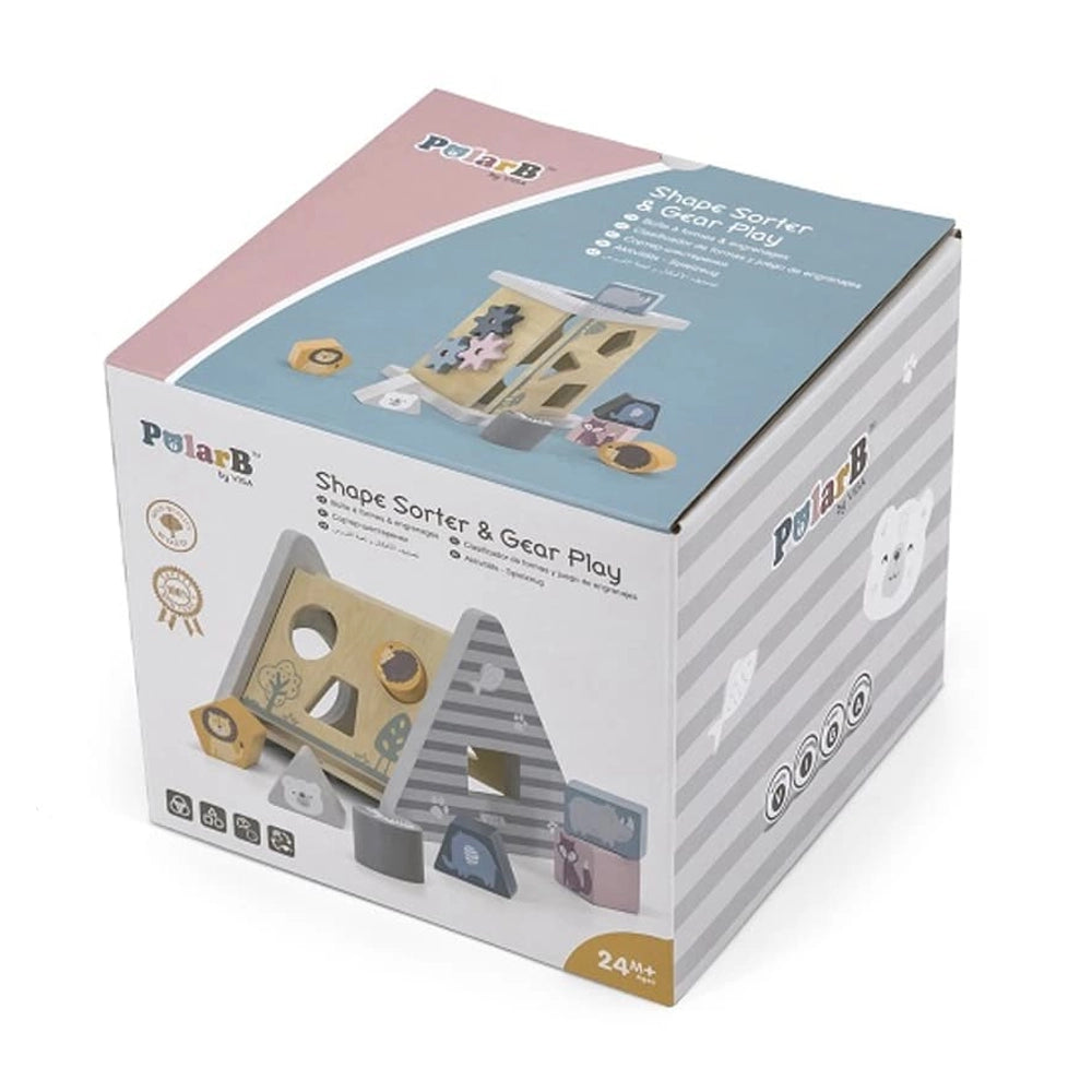 Viga Toys PolarB Shape Sorter 24M+