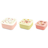 Miniland Ensemble de 3 Boîtes à Goûter - Papillon