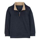 Pull en Polaire Demi-Zip Carter's - Noir