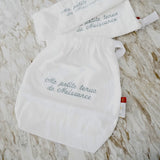 Bambidou Pochon / Tkimcha Ma Petite Tenue de Naissance - Vert Eau