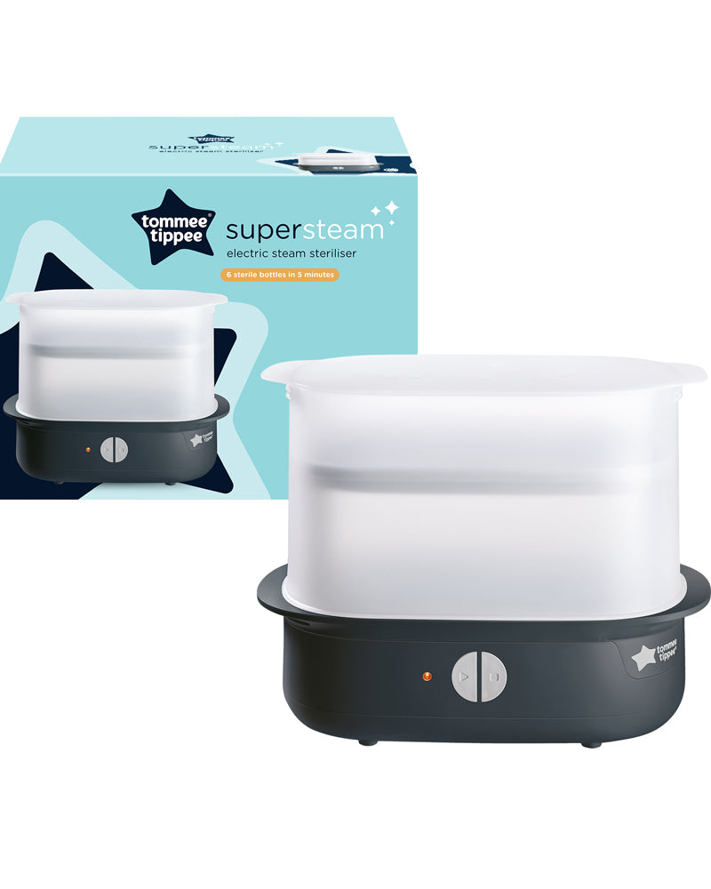 Tommee Tippee Stérilisateur Électrique à Vapeur Super Steam - Noir