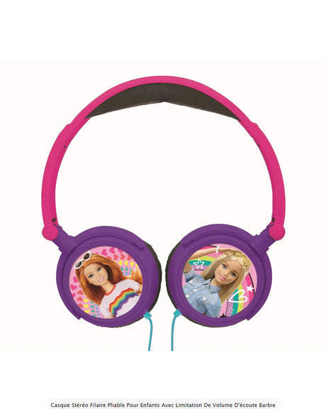 Lexibook Casque Audio Stéréo - Barbie