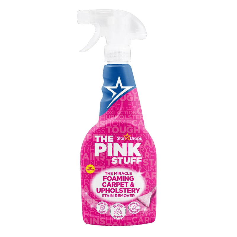 The Pink Stuff Quitamanchas Milagroso en Espuma para Alfombras y Tapicería - 500ml