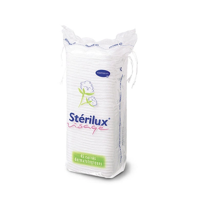Hartmann Stérilux Face Cotton Squares - 45 Units