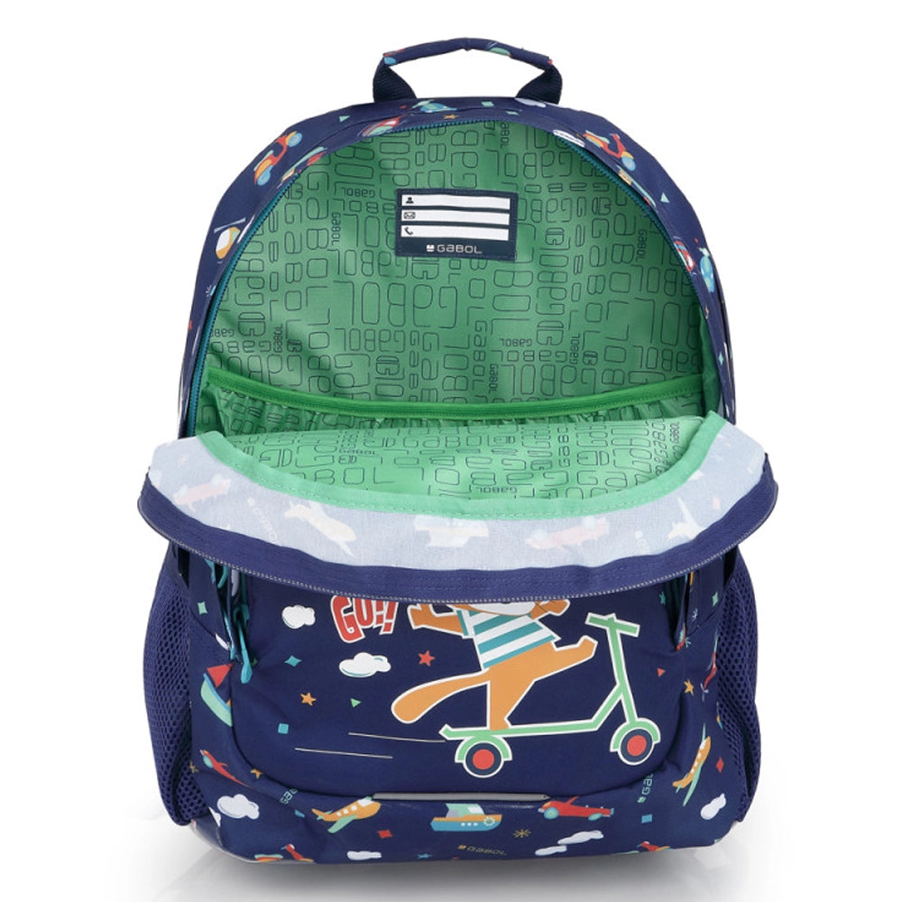 Gabol Sac à Dos à Trois Compartiments SPEEDY - Bleu Marine