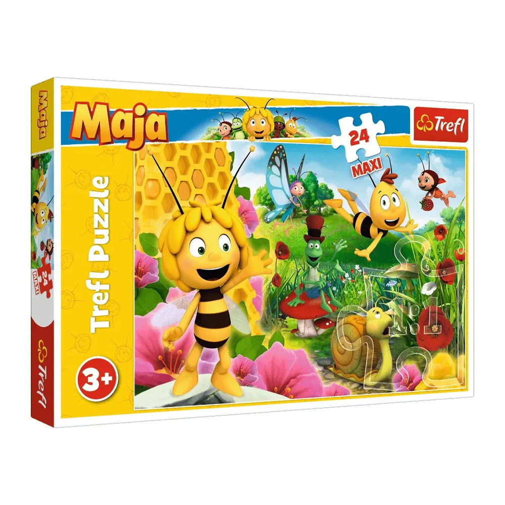 Trefl Puzzle Maxi Maya the Bee 24 Pièces - 3A+