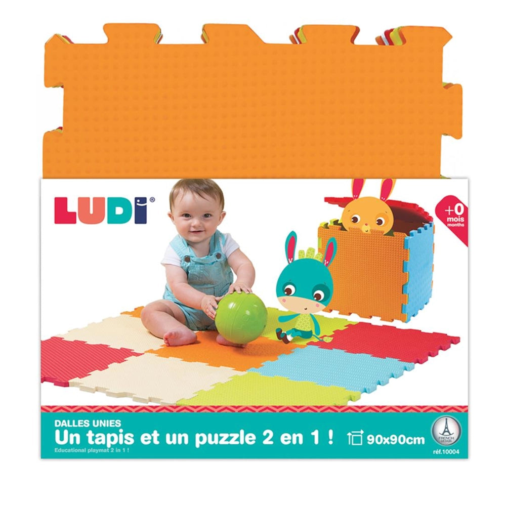 Ludi Thick Foam Mat 90x90x1.3 cm