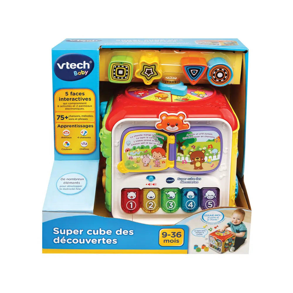 Vtech Super Discovery Cube - 6m+