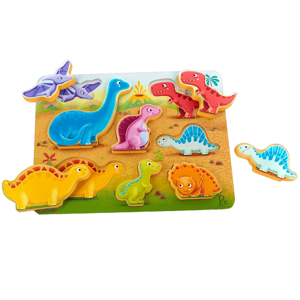 B. Toys Gros Puzzle en Bois Dinosaures 2A+