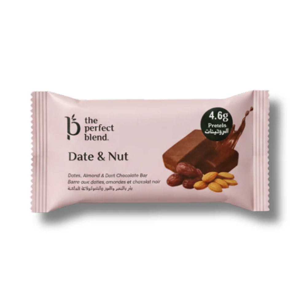 Barre aux Dattes, Amandes & Chocolat Noir - The Perfect Blend