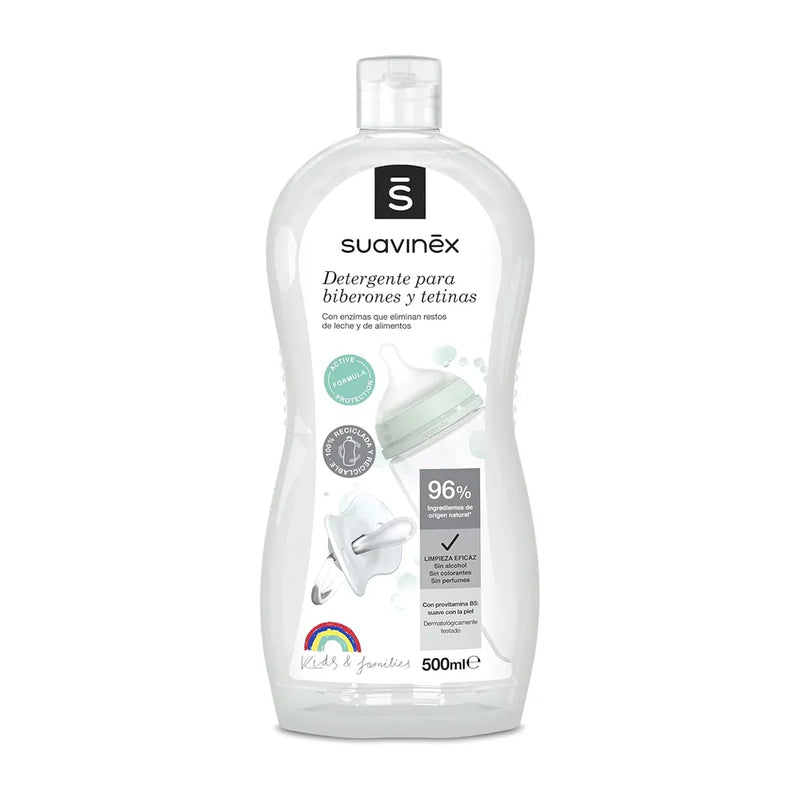 Suavinex Líquido Limpiador para Biberones y Tetinas - 500ml