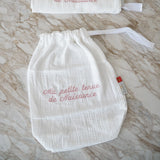 Bambidou Pochon / Tkimcha Ma Petite Tenue de Naissance - Rose