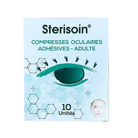 Sterisoin Compresses Oculaires Adulte – Boîte de 10 Unités