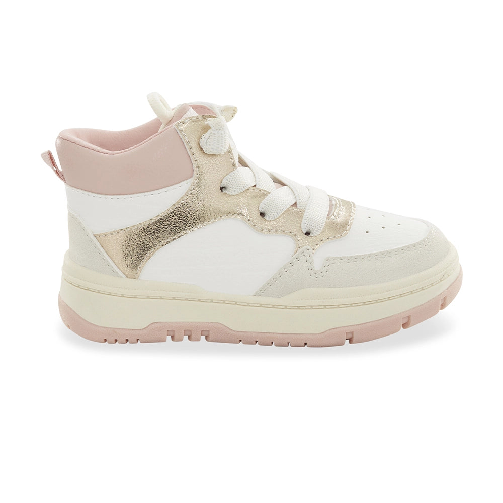 Basket Montante OshKosh Shoes - Blanc & Gold