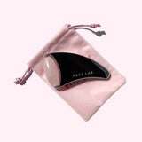 Facelab Gua Sha con rodillo de belleza 2 en 1 – Cuarzo rosa