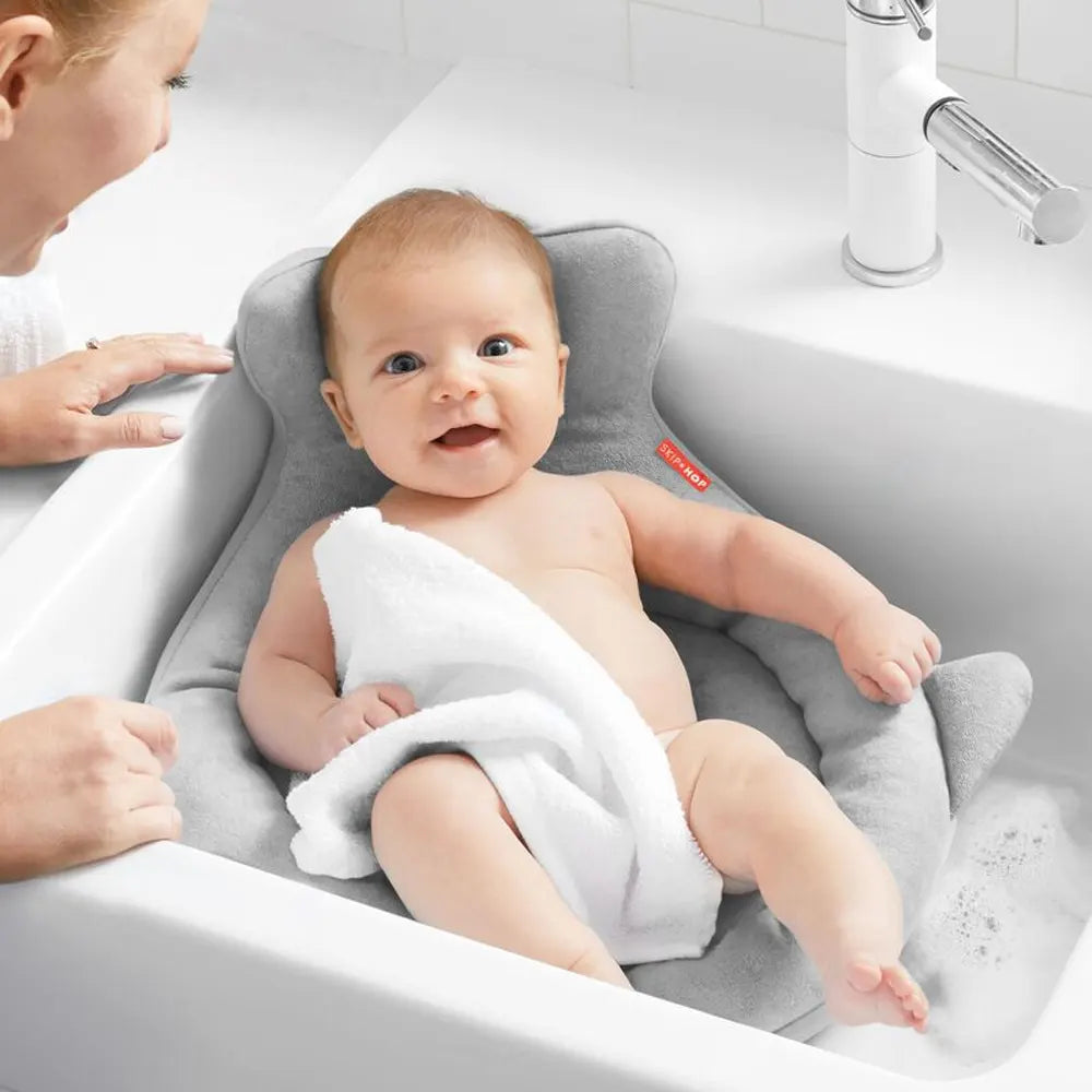 Skip Hop Coussin Baignoire Moby pour Évier - Gris