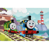 Trefl Puzzle Maxi Thomas et Percy sur les Pistes 24 Pièces - 3A+