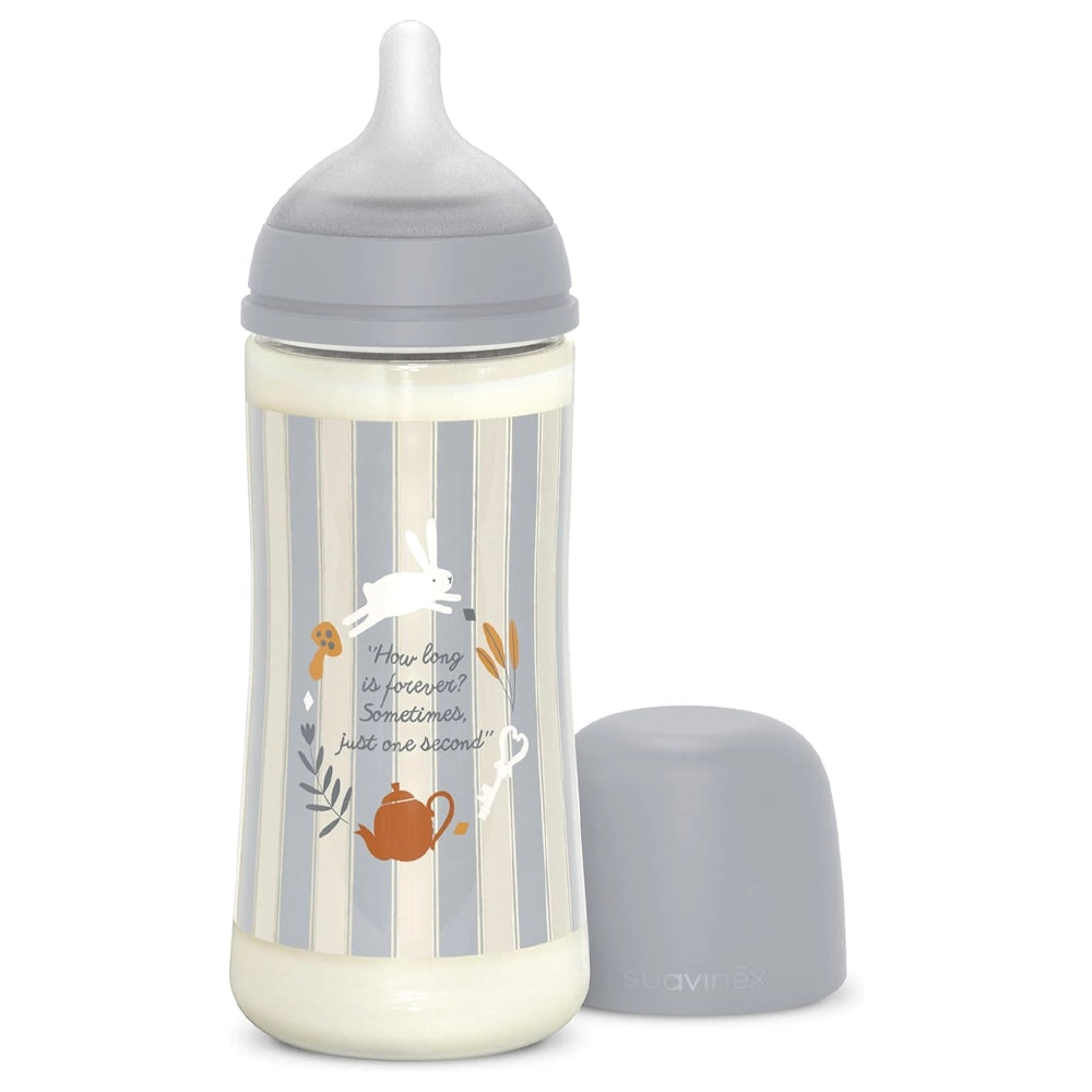 Suavinex Biberon Wonderland Polyamide 360ml - Rayé Bleu