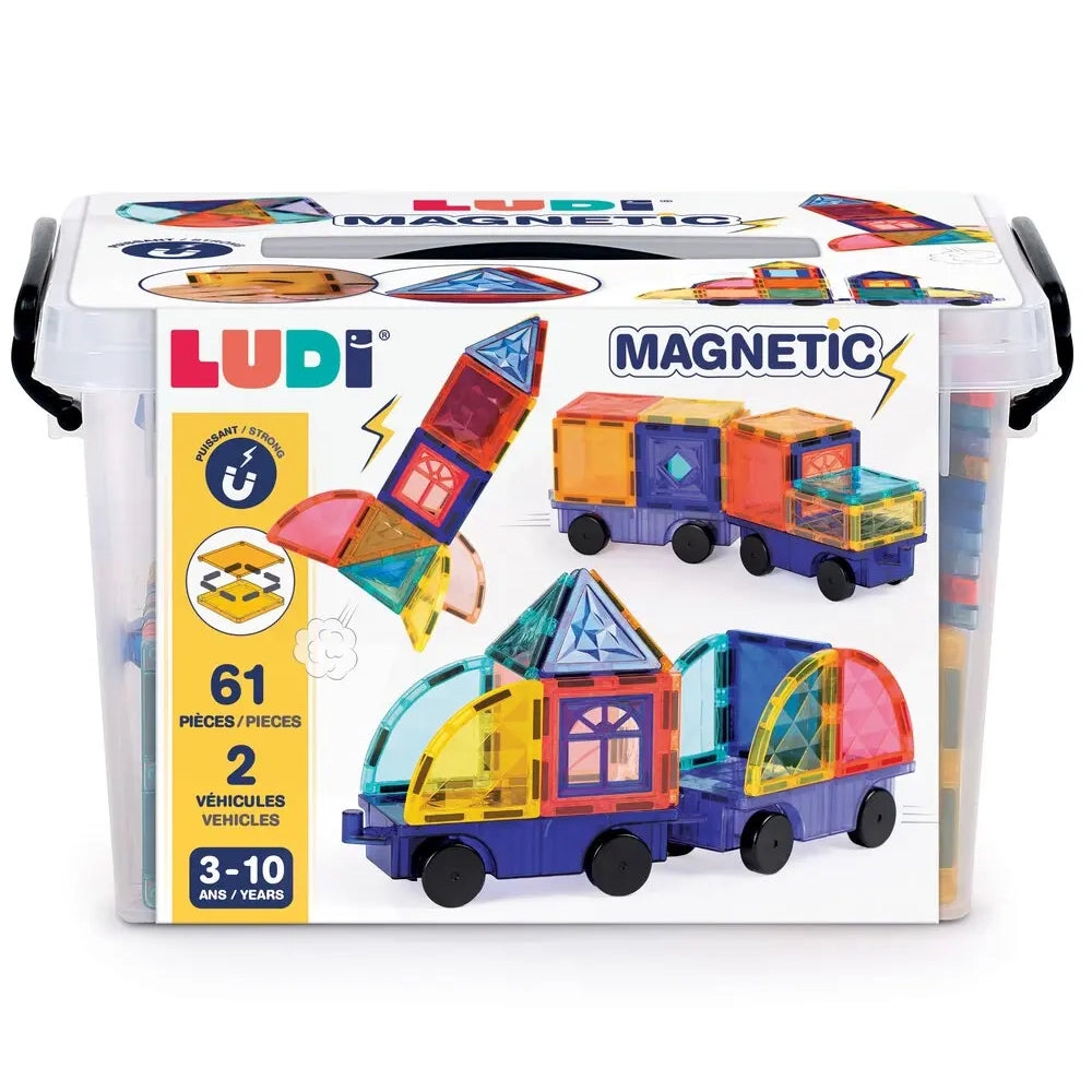 Ludi Magnetic Vehicles 3-10 Years