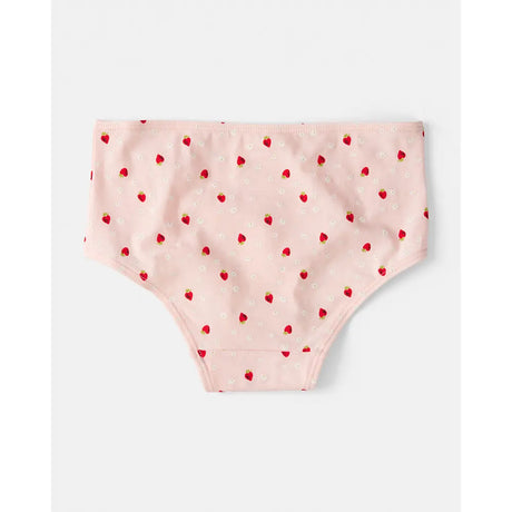 Lot de 10 culottes fraise pour fille - Coton stretch