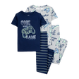 Pyjama 4 pièces gamer garçon - 100% Coton