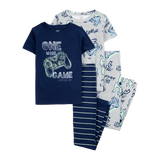 Pyjama 4 pièces gamer garçon - 100% Coton