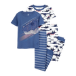 Pyjama 4 pièces dinosaure garçon - Coton