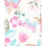 Pyjama 4 pièces flamant rose fille - Coton