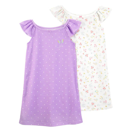 Lote de 2 pijamas para niña Carter's - Mariposa