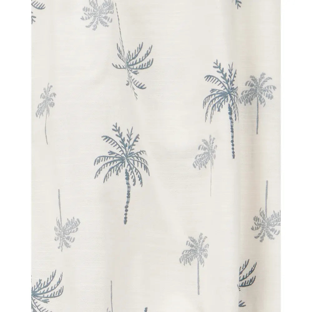 Ensemble débardeur et short palmiers fille