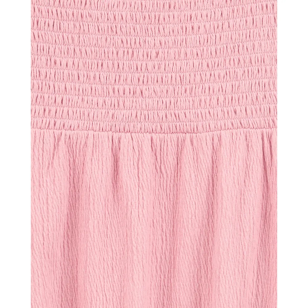 Carter's Girl's Smocked Dress - Pink