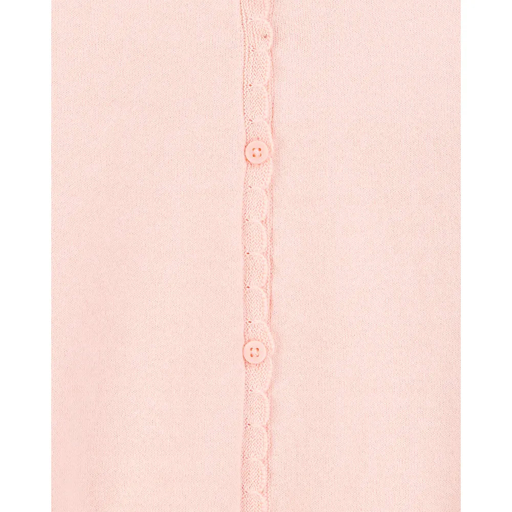 Cardigan à Bord Festonné Fille Carter's - Rose