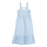 Carter's Girl's Sleeveless Cotton Dress - Blue Gingham