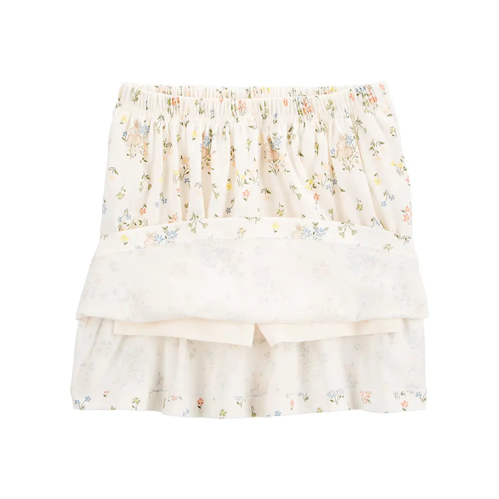 Carter's Girl's T-shirt & Skort Set - Floral