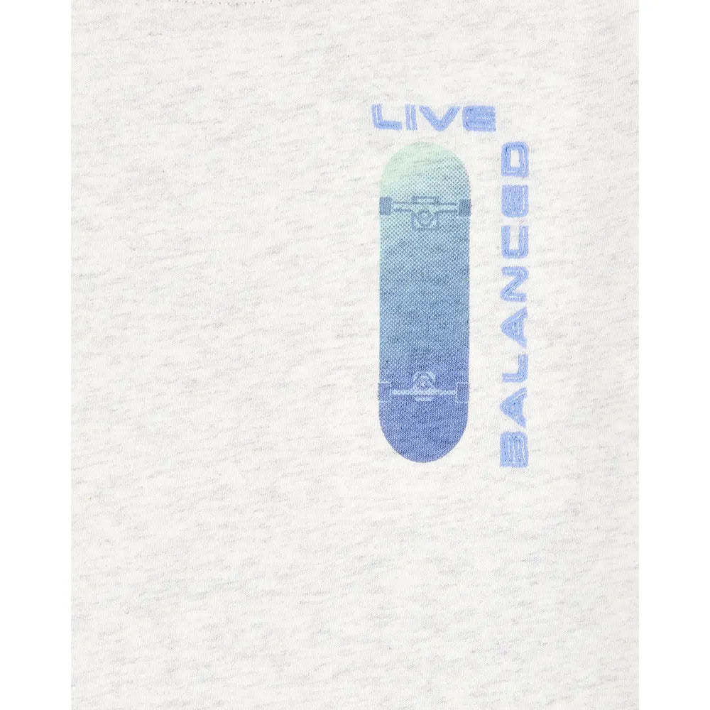 Carter's Boy's Short-Sleeve Skateboard T-shirt - Gray