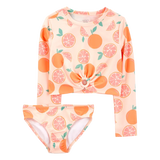 Ensemble maillot de bain anti-UV 2 pièces fille
