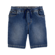 Short en jean à enfiler pour garçon - Bleu marine