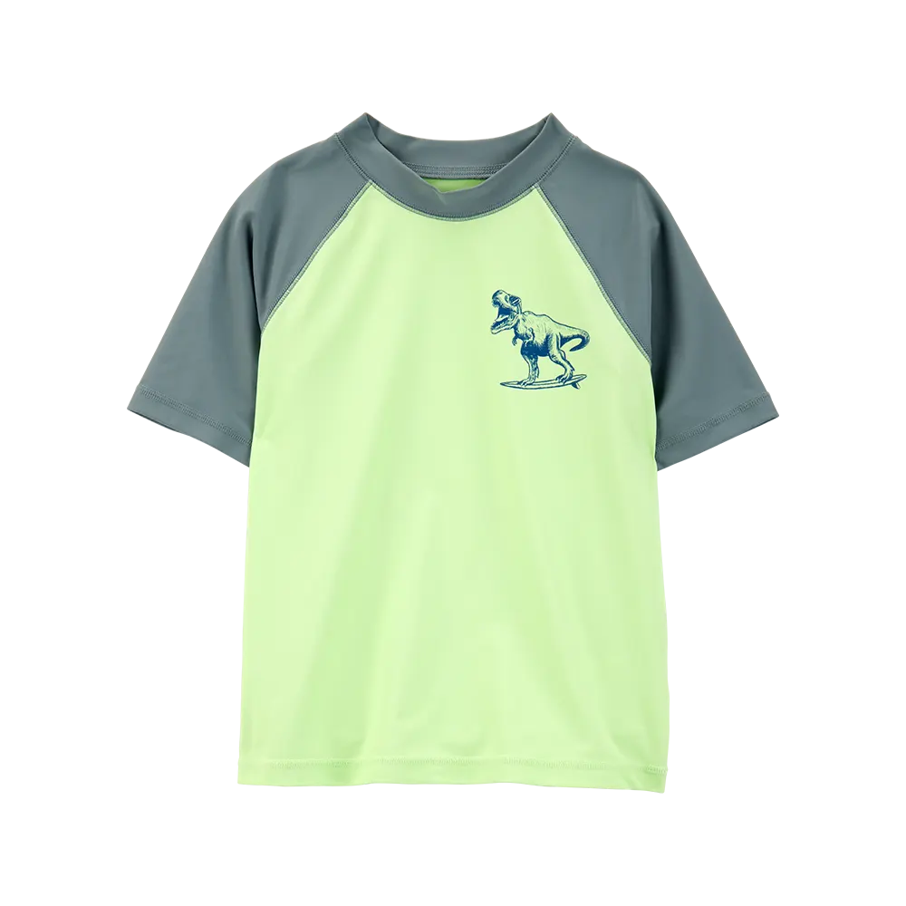 Haut de bain anti-UV dinosaure garçon