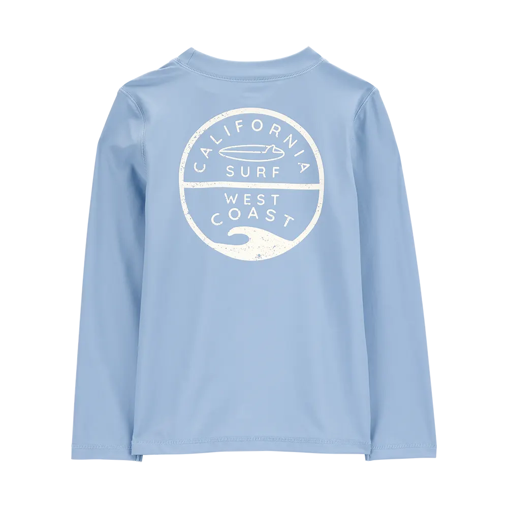 Haut de bain anti-UV surf garçon