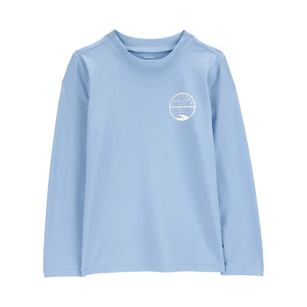 Haut de bain anti-UV surf garçon