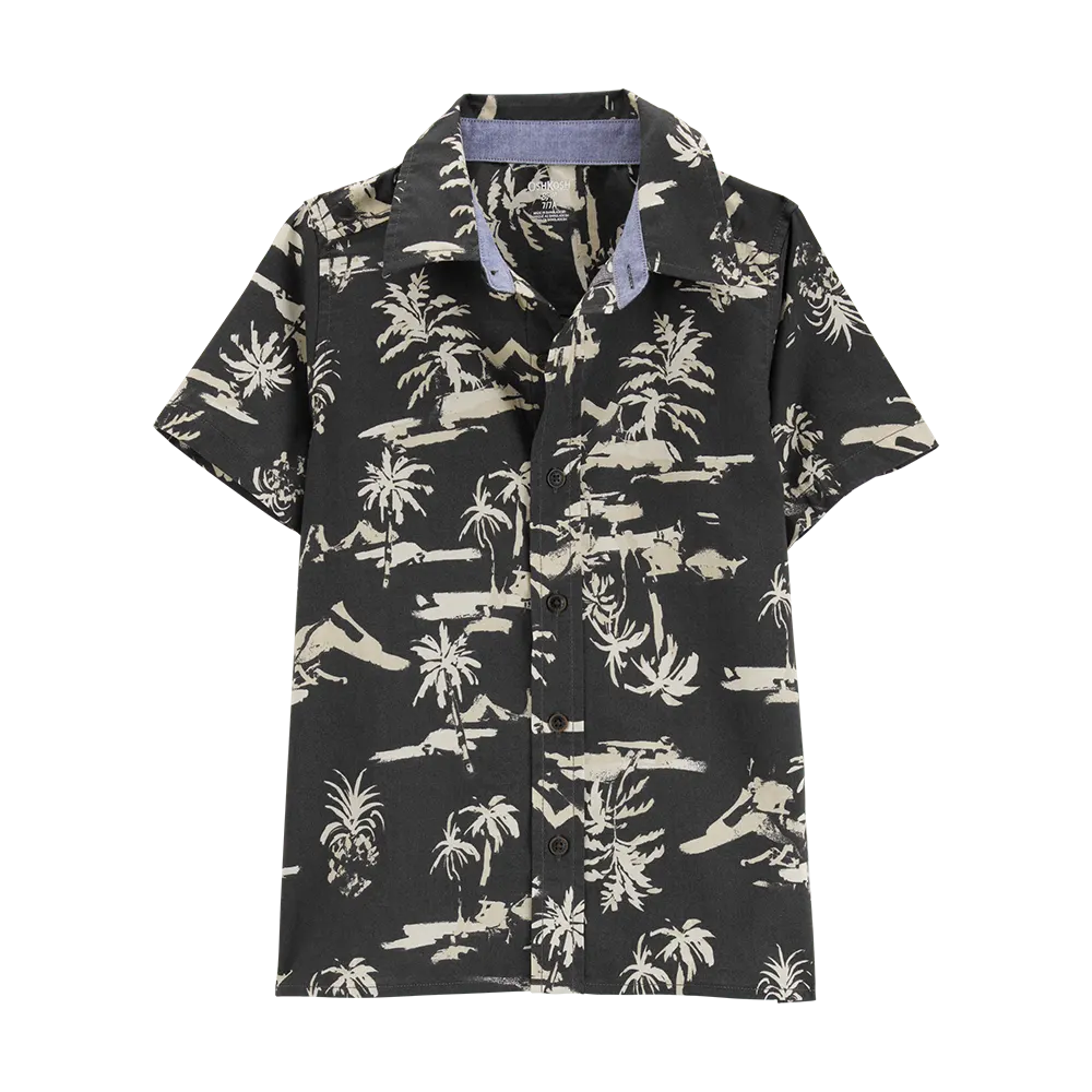 Chemise tropicale à manches courtes garçon - OshKosh