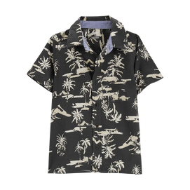 Chemise tropicale à manches courtes garçon - OshKosh